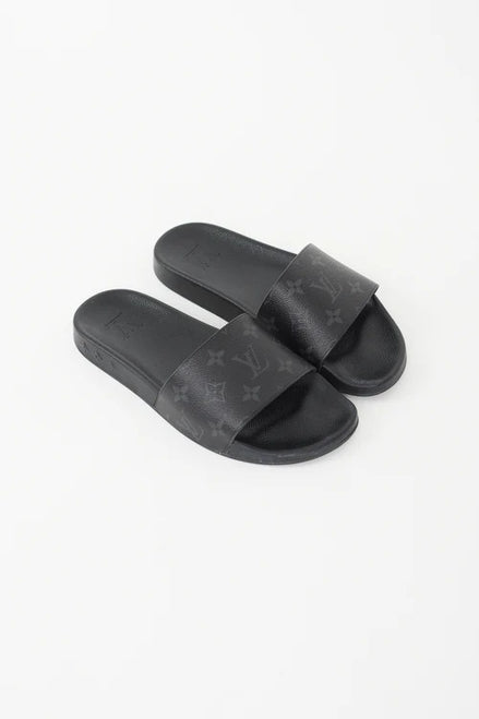 Louis Vuitton Monogram Sliders Size 8 “Never Owned”