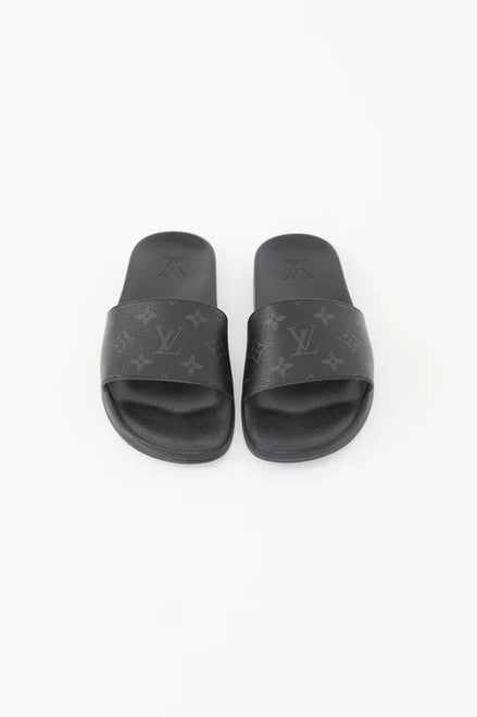 Louis Vuitton Monogram Sliders Size 8 “Never Owned”