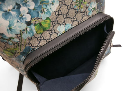 Gucci GG Blooms Floral Backpack Blue (Pre-Loved)