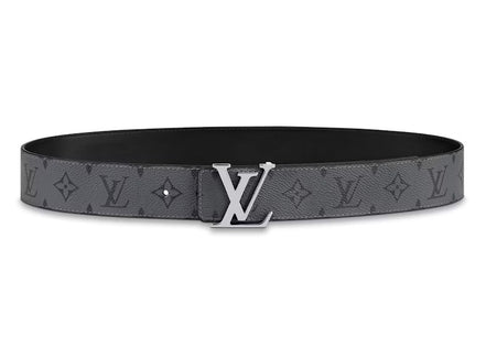 Louis Vuitton Monogram Eclipse LV Initiales Reversible Belt "Unworn"