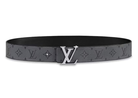 Louis Vuitton Monogram Eclipse LV Initiales Reversible Belt "Unworn"