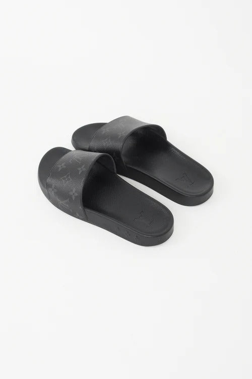 Louis Vuitton Monogram Sliders Size 8 “Never Owned”