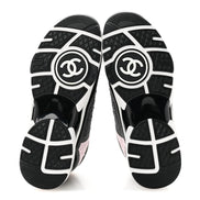 Chanel Tweed Runners Black, Grey & Pink 