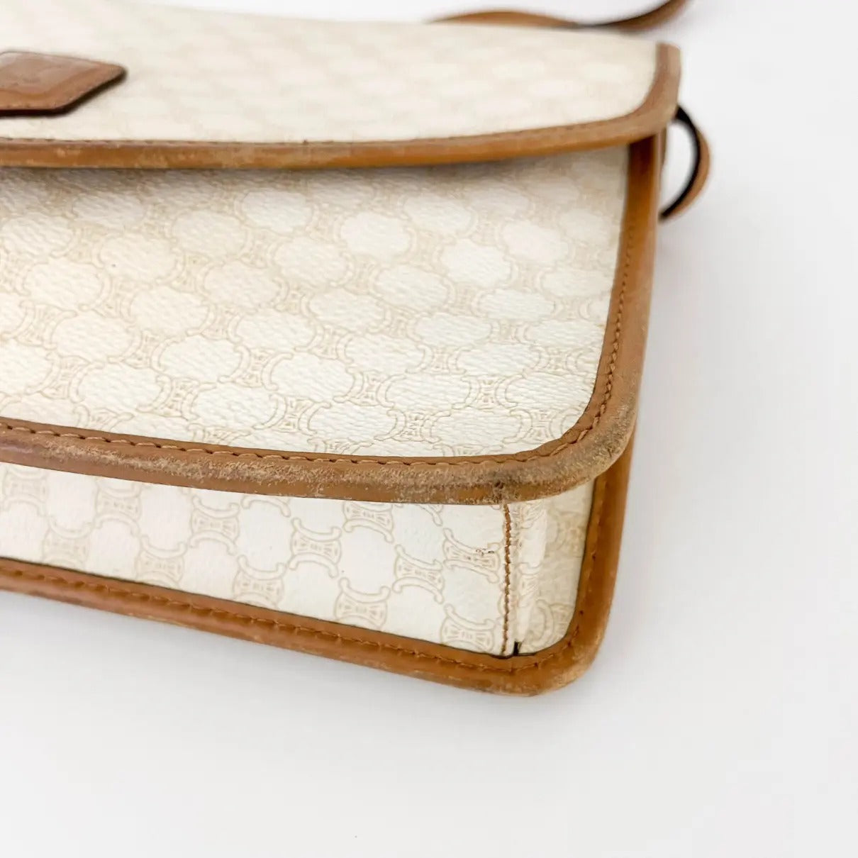 Celine Macadam Triomphe Canvas Two-Way Shoulder Bag (Pre-Loved)
