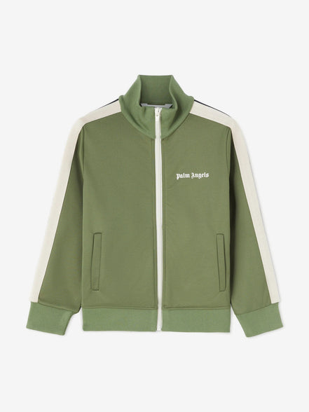 Palm Angels Classic Track Jacket Green/Off-White (Pre-Loved)