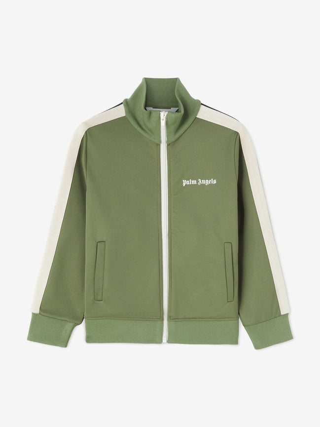 Palm Angels Classic Track Jacket Green/Off-White (Pre-Loved)