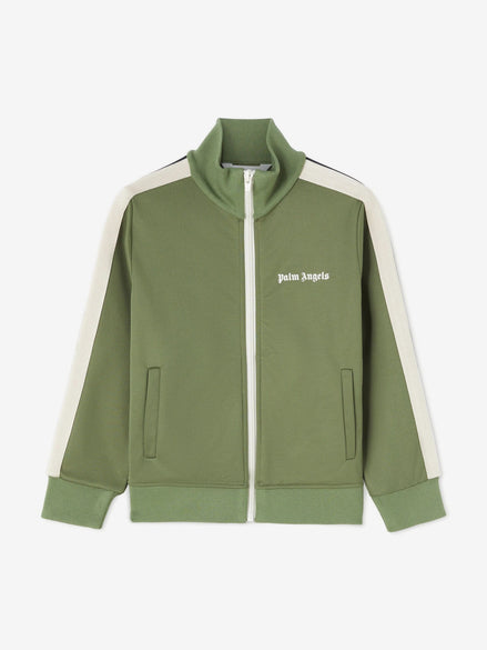 Palm Angels Classic Track Jacket Green/Off-White (Pre-Loved)