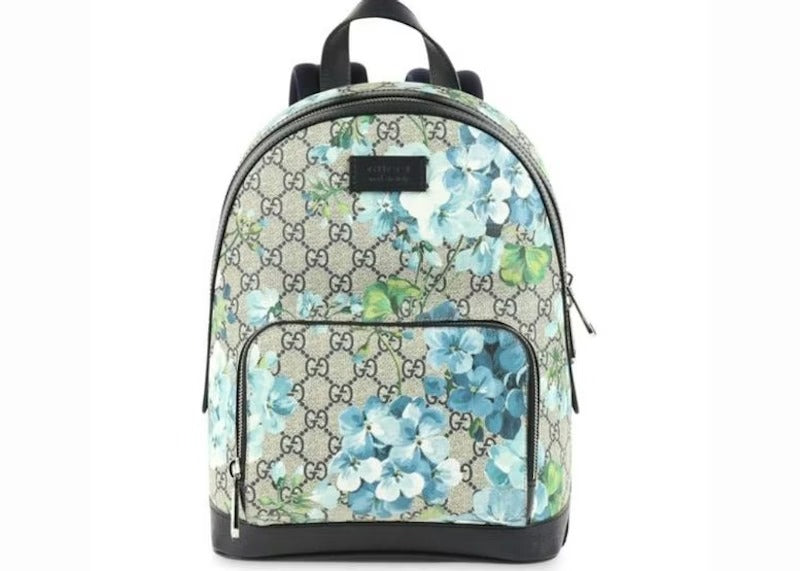 Gucci GG Blooms Floral Backpack Blue (Pre-Loved)