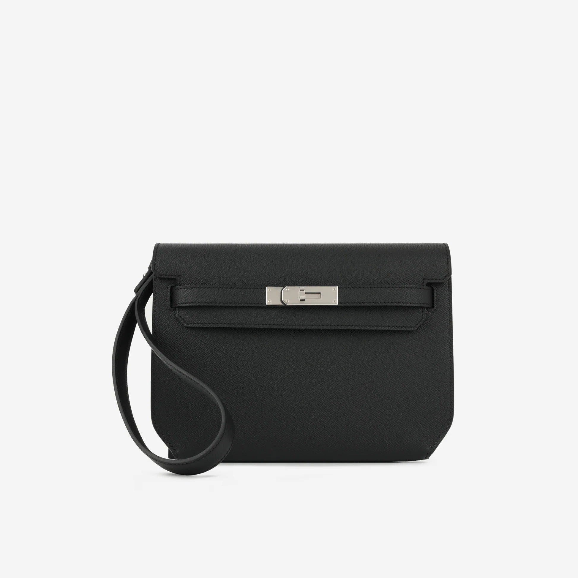 Hermès Navy Blue Kelly Dépêches 25 Pouch 