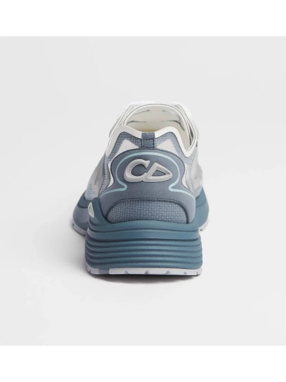 Dior B30 Countdown Leather and Technical Mesh Low-Top Running Sneakers 