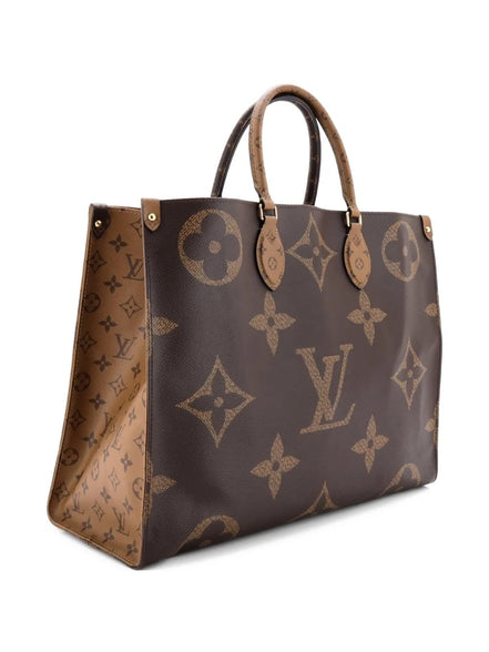 Louis Vuitton Onthego GM Monogram & Monogram Reverse Canvas (Pre-Loved)