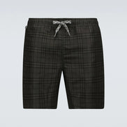Burberry Tonal Charcoal Check Swim Shorts (Pre-Loved)