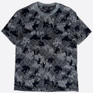 Louis Vuitton Black and Grey Monogram Camo T-Shirt 
