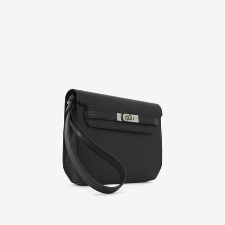 Hermès Navy Blue Kelly Dépêches 25 Pouch "Unworn"
