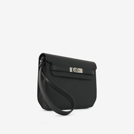 Hermès Navy Blue Kelly Dépêches 25 Pouch "Unworn"