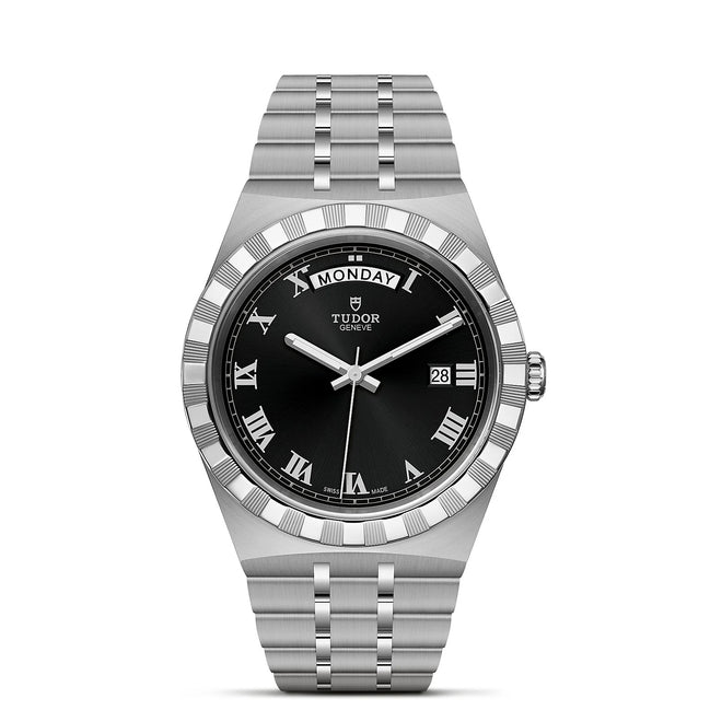 Tudor Royal Day-Date 41mm Black Roman Dial "Unworn"