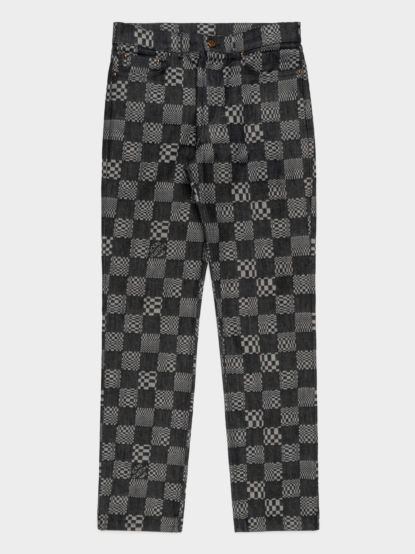 Louis Vuitton Damier Denim Jeans 