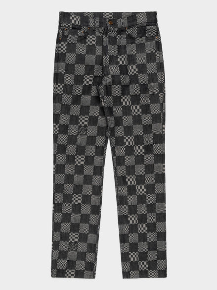 Louis Vuitton Damier Denim Jeans "Unworn"