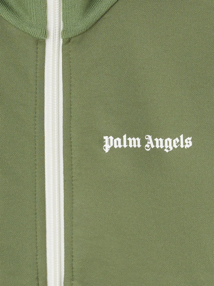 Palm Angels Classic Track Jacket Green/Off-White (Pre-Loved)