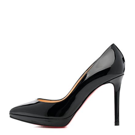 Christian Louboutin Black Calf Leather Kate 100 Pumps "Unworn"