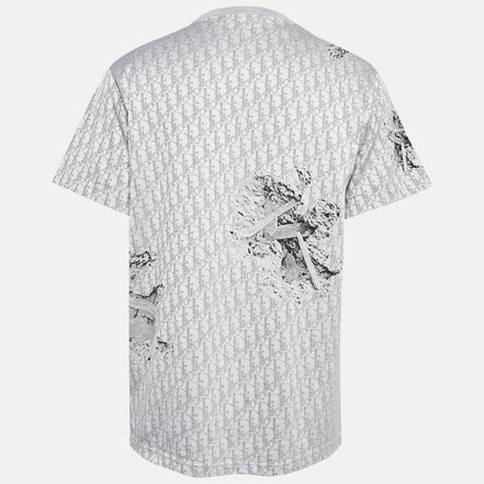 Dior x Daniel Arsham Eroded Oblique T-Shirt (Pre-loved)