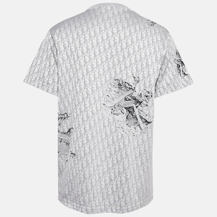 Dior x Daniel Arsham Eroded Oblique T-Shirt (Pre-loved)