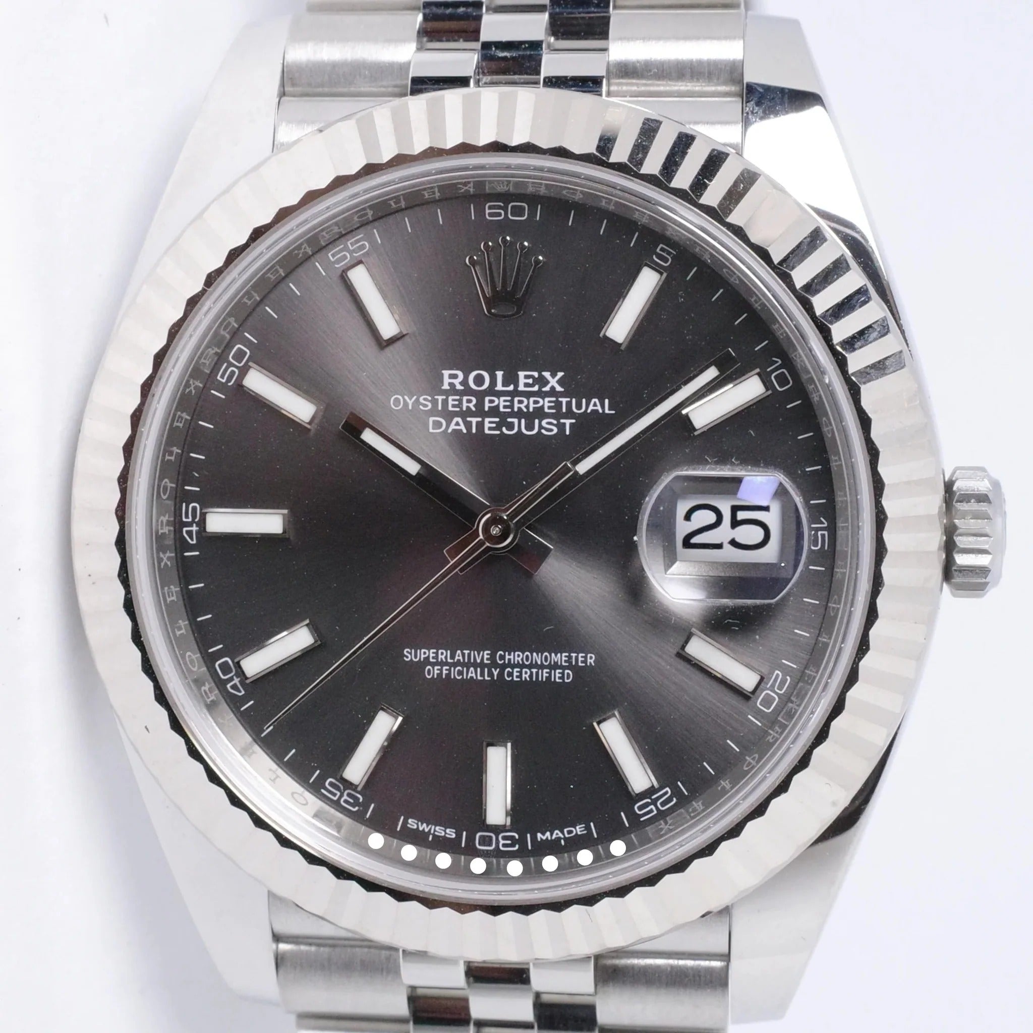 Rolex Datejust 41 126334 Slate Dial Jubilee 