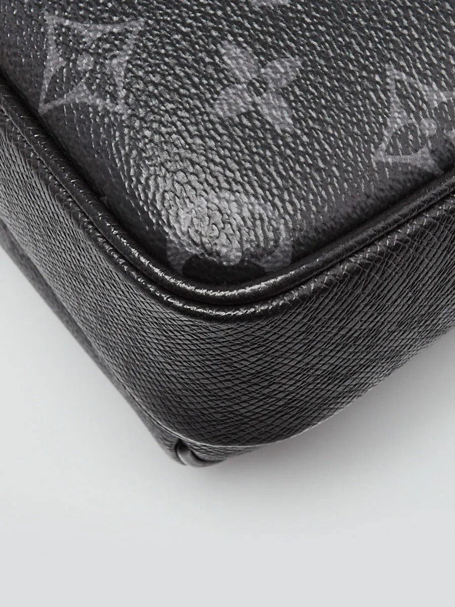 Louis Vuitton Taigarama Outdoor Messenger Black Crossbody Bag 