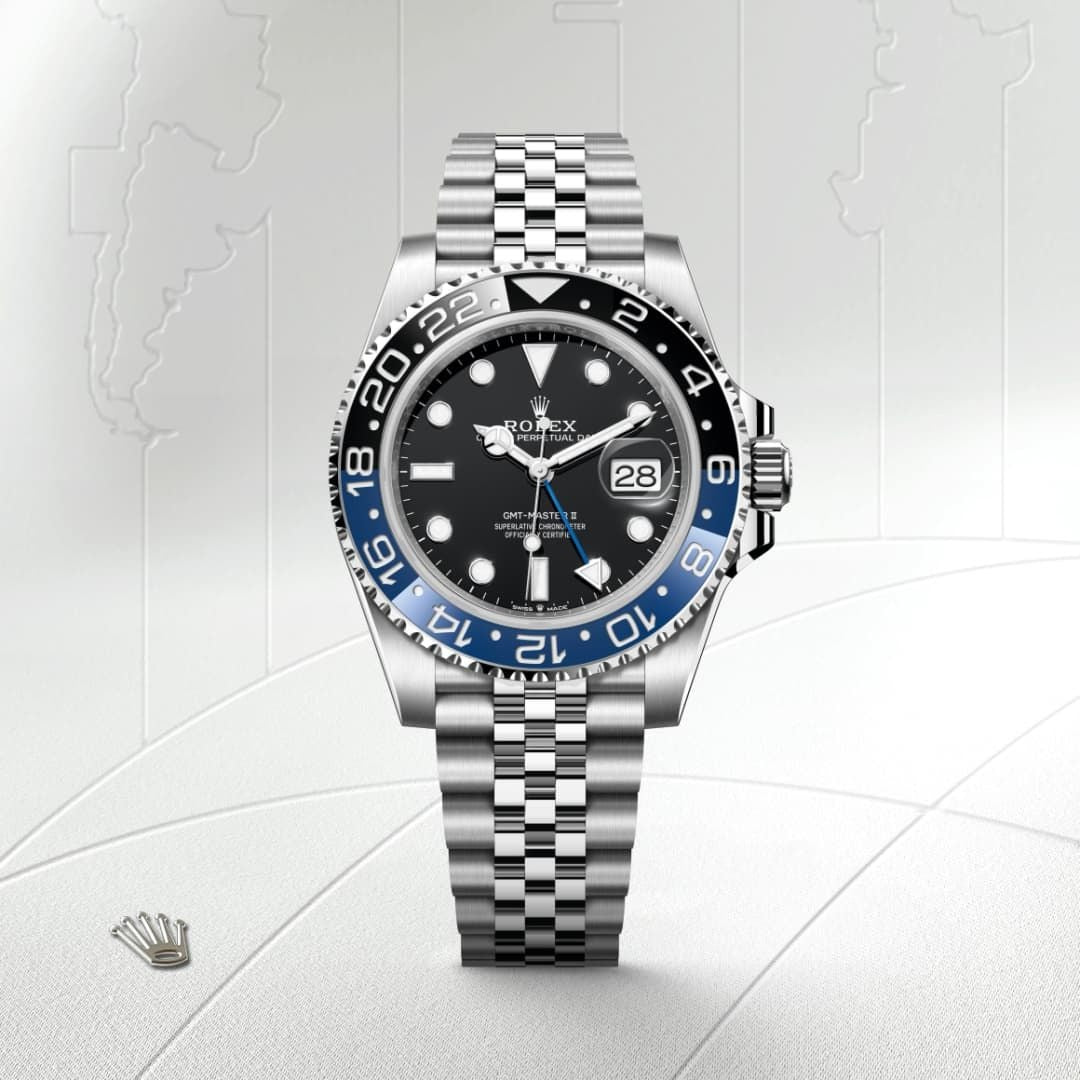 Rolex GMT-Master II 126710BLNR “Batgirl” Blue/Black Bezel 