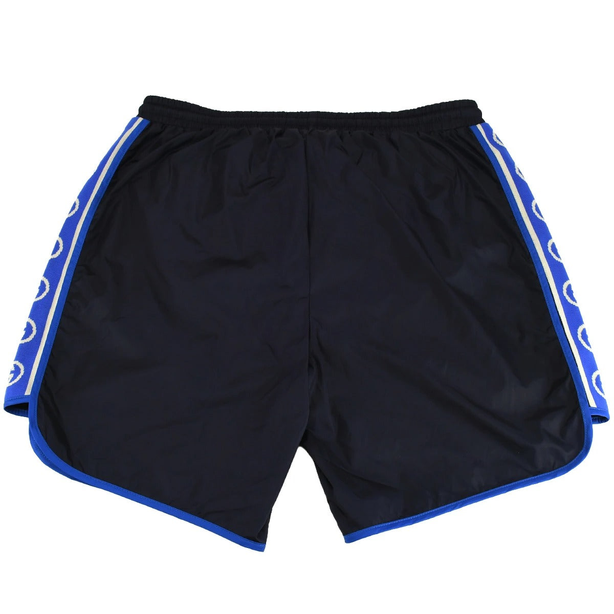 Gucci Interlocking G Jacquard Stripe Black Swim Shorts (Pre-Loved)