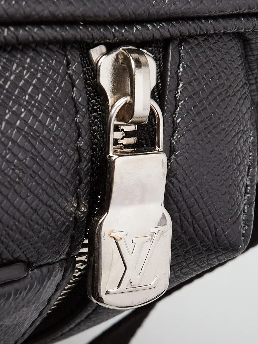 Louis Vuitton Taigarama Outdoor Messenger Black Crossbody Bag 