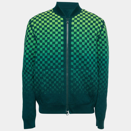 Louis Vuitton Green Damier Reversible Jacket (Pre-Loved)