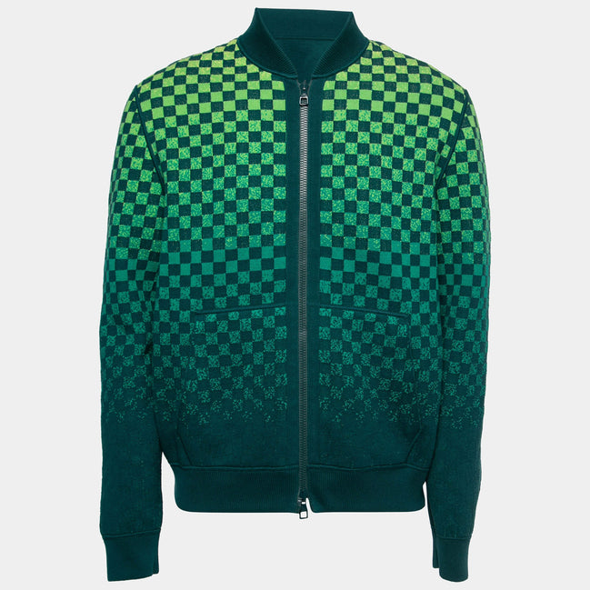 Louis Vuitton Green Damier Reversible Jacket (Pre-Loved)