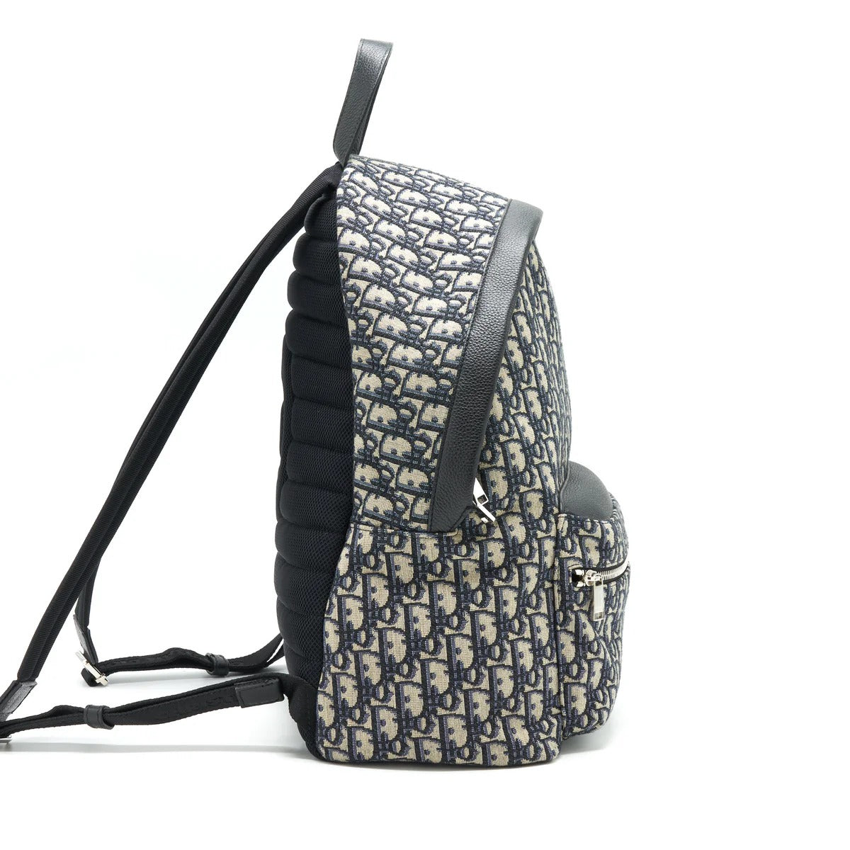 Dior Blue Oblique Jacquard Rider Backpack 