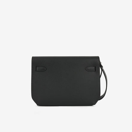 Hermès Navy Blue Kelly Dépêches 25 Pouch "Unworn"