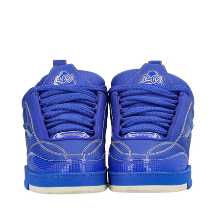 Louis Vuitton Royal Blue & Cream LV Skate Sneakers (Pre-Loved)