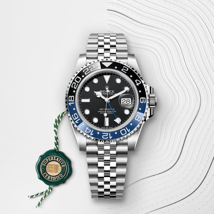 Rolex GMT-Master II 126710BLNR “Batgirl” Blue/Black Bezel "Unworn"