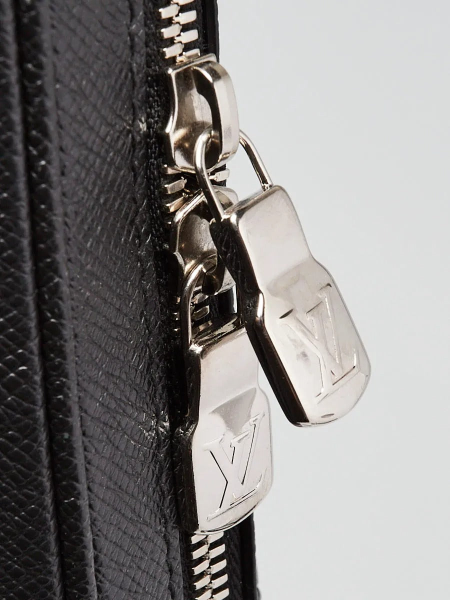 Louis Vuitton Taigarama Outdoor Messenger Black Crossbody Bag 