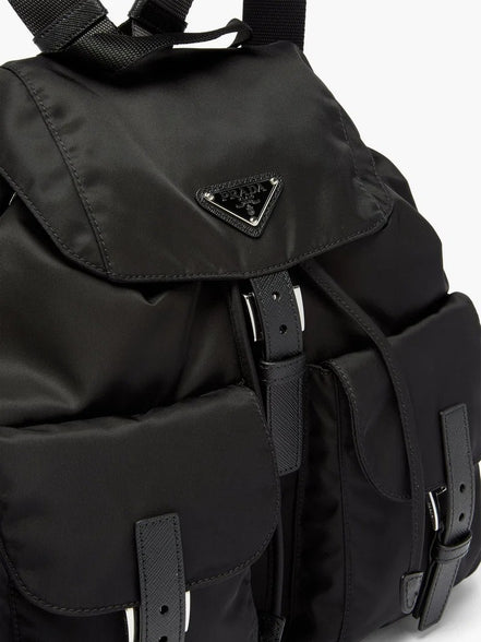 Prada Grey Re-Nylon Backpack with Pouch "Unworn"