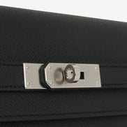 Hermès Navy Blue Kelly Dépêches 25 Pouch 