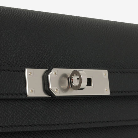 Hermès Navy Blue Kelly Dépêches 25 Pouch "Unworn"