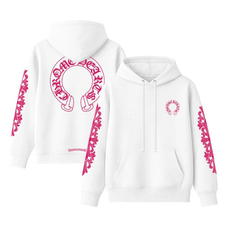 Chrome Hearts Pink Horseshoe Hoodie "Unworn"
