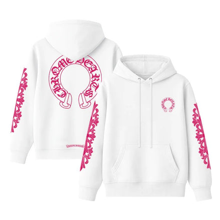Chrome Hearts Pink Horseshoe Hoodie "Unworn"