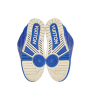 Louis Vuitton Royal Blue & Cream LV Skate Sneakers (Pre-Loved)