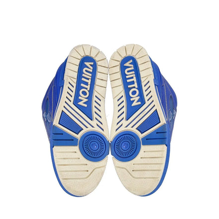 Louis Vuitton Royal Blue & Cream LV Skate Sneakers (Pre-Loved)