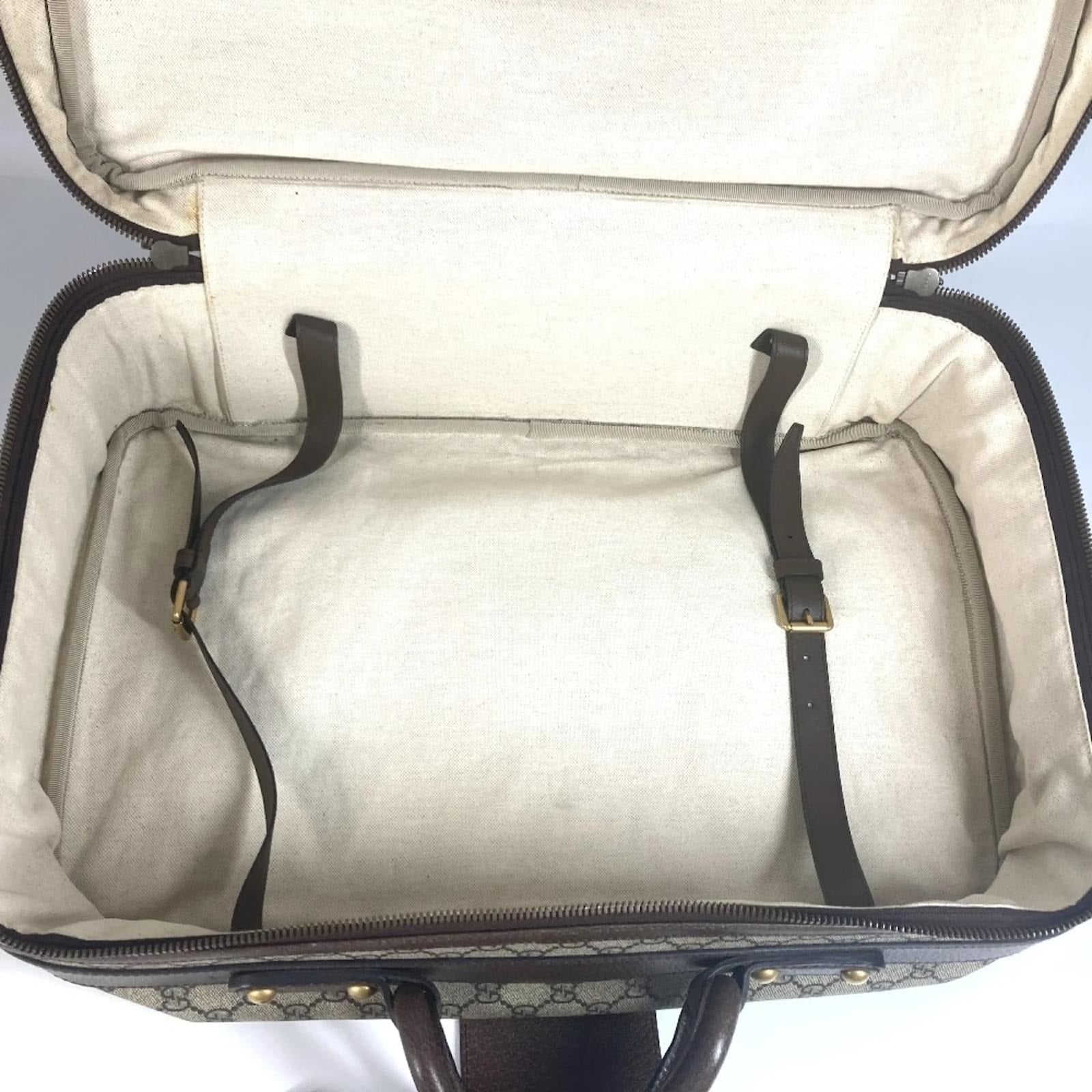 Gucci Courrier GG Supreme Soft Suitcase (Pre-Loved)