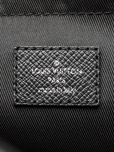 Louis Vuitton Taigarama Outdoor Messenger Black Crossbody Bag "Unworn"