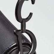 Dior Ultra-Matte Grained Calfskin Saddle Shoulder Bag 
