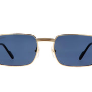 Cartier CT0463S 003 Sunglasses Gold & Blue 