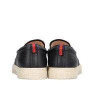 Gucci Black Snake Dublin Slip-On Sneakers 